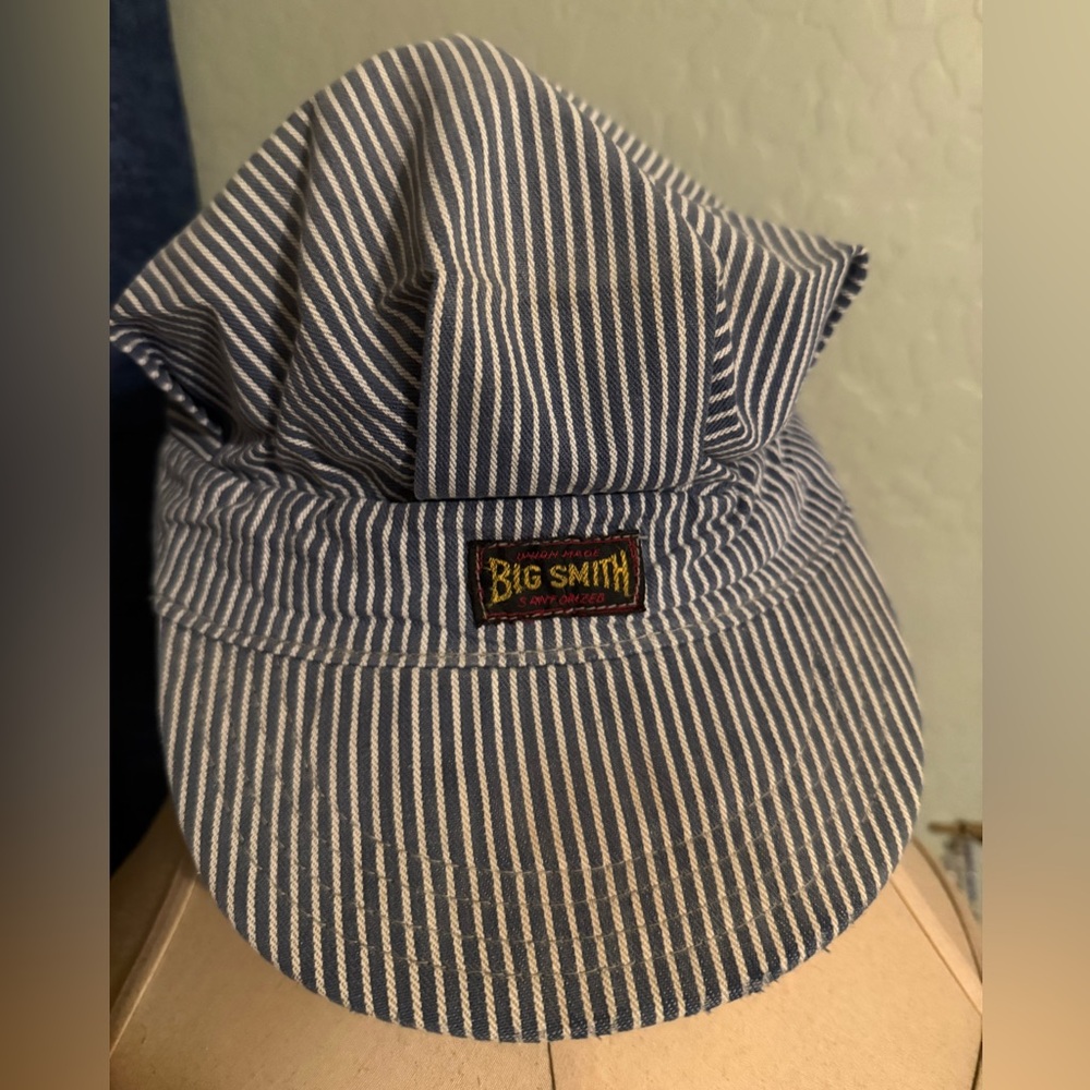 1948 Unión Made Big Smith Railroad Worker Denim Jeans Hat